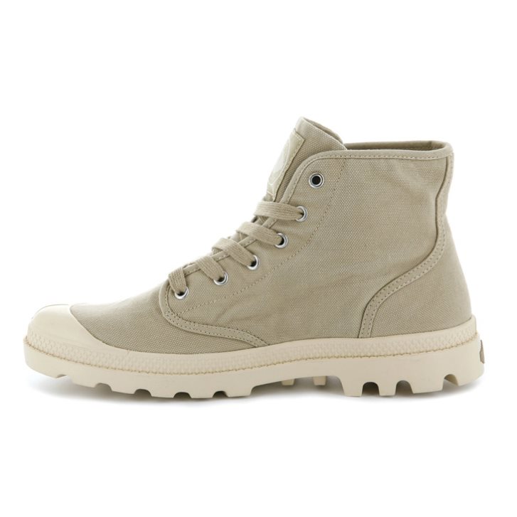 Palladium Pampa Hi Men's Boots Light Green | UK T940-ARF